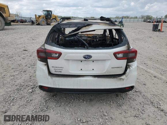 2023 Subaru Impreza Premium with VIN 4S3GTAD6XP3714849, listed as a Copart auction lot 56937355 with Not provided miles and Non repairable. Bid and sale history available at DreamBid. Image 6.