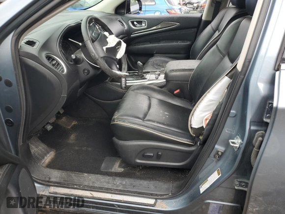 2019 Infiniti QX60 Pure z VIN 5N1DL0MMXKC558568, wystawiony jako Copart lot #58154055 z przebiegiem Nie podano mil oraz Szkoda całkowita • Salvage title. Historia ofert i sprzedaży dostępna na DreamBid. Obrazek 7.