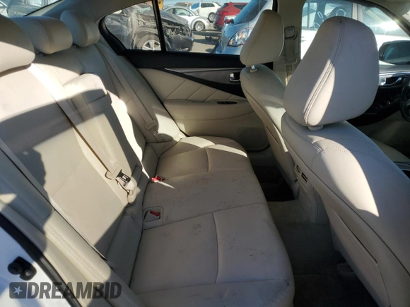 2016 Infiniti Q50 2.0t Premium with VIN JN1CV7AR4GM250223, listed as a Copart auction lot 88310915 with 94,987 mi miles and Salvage Title. Bid and sale history available at carsss.com. Image 10.