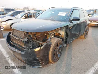 2022 Land Rover Range Rover Velar R-Dynamic S with VIN SALYT2EX3NA343696, listed as a IAAI auction lot 41280797 with 27,817 mi miles and . Bid and sale history available at DreamBid. Image 2.