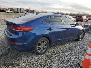 2017 Hyundai Elantra SE with VIN 5NPD84LF0HH107937, listed as a Copart auction lot 50074435 with 79,018 mi miles and Salvage Title. Bid and sale history available at carsss.com. Image 3.