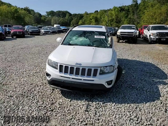 2016 Jeep Compass High Altitude with VIN 1C4NJDEB0GD546630, listed as a Copart auction lot 42292225 with Not provided miles and Salvage title. Bid and sale history available at DreamBid. Image 10.