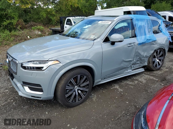 2024 Volvo XC90 Core Bright Theme with VIN YV4L12PK7R1156635, listed as a Copart auction lot 73648544 with 11,784 mi miles and Salvage Title. Bid and sale history available at carsss.com. Image 1.
