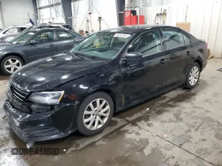 2015 Volkswagen Jetta SE with VIN 3VWD17AJ8FM313749, listed as a Copart auction lot 59810735 with 137,911 mi miles and Salvage title. Bid and sale history available at DreamBid. Image 1.