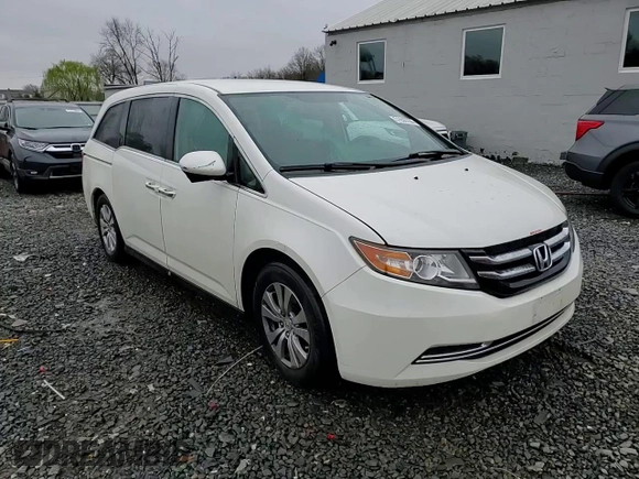 2016 Honda Odyssey SE with VIN 5FNRL5H34GB140509, listed as a Copart auction lot 51655735 with Not Provided miles and Salvage Title. Bid and sale history available at DreamBid. Image 15.