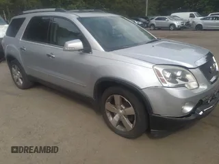 2010 GMC Acadia SLT1 with VIN 1GKLVMED7AJ121450, listed as a IAAI auction lot 42792065 with 200,586 mi miles and . Bid and sale history available at DreamBid. Image 1.