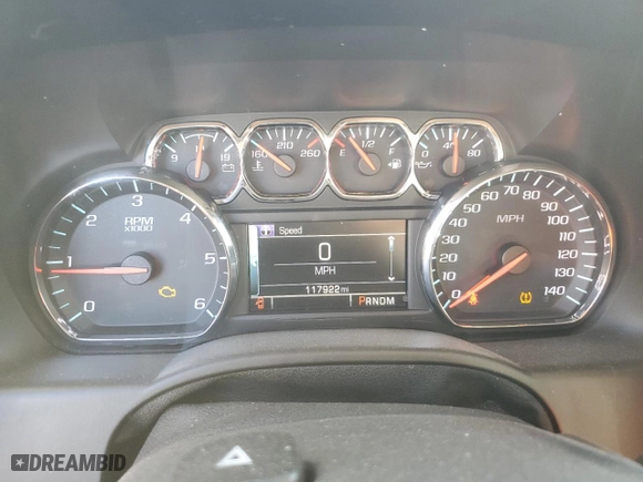 2015 Chevrolet Tahoe LTZ with VIN 1GNSCCKC8FR105759, listed as a Copart auction lot 43473465 with 117,922 mi miles and Salvage Title. Bid and sale history available at carsss.com. Image 9.