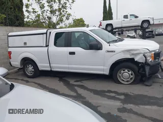 2018 Ford F-150 XL with VIN 1FTEX1CP5JKE02604, listed as a IAAI auction lot 42490050 with 171,521 mi miles and . Bid and sale history available at DreamBid. Image 13.