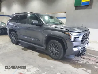 2024 Toyota Sequoia SR5 with VIN 7SVAAABA7RX025940, listed as a Copart auction lot 72964174 with 19,388 mi miles and Salvage Title. Bid and sale history available at carsss.com. Image 4.