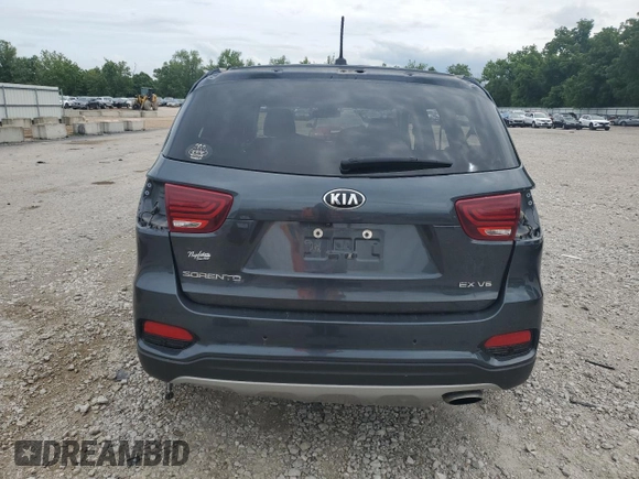 2020 Kia Sorento EX with VIN 5XYPH4A59LG673733, listed as a Copart auction lot 60308045 with 69,458 mi miles and Salvage title. Bid and sale history available at DreamBid. Image 6.
