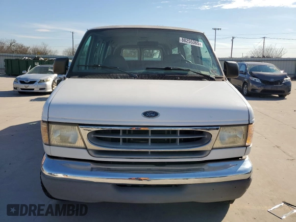 2000 Ford Econoline Passenger XL with VIN 1FBSS31L1YHA76163, listed as a Copart auction lot 88255365 with 60,042 mi miles and Salvage Title. Bid and sale history available at DreamBid. Image 5.