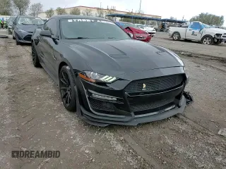 2018 Ford Mustang GT with VIN 1FA6P8CF6J5181359, listed as a Copart auction lot 56077125 with 79,573 mi miles and Salvage title. Bid and sale history available at DreamBid. Image 13.
