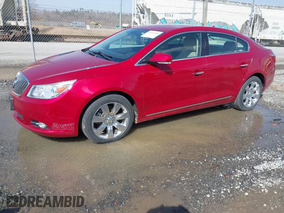 2013 Buick LaCrosse Premium 1 with VIN 1G4GF5E39DF266306, listed as a IAAI auction lot 41695889 with 78,533 mi miles and . Bid and sale history available at DreamBid. Image 17.