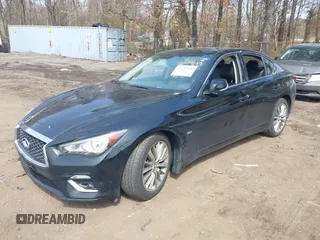 2018 Infiniti Q50 Sport with VIN JN1EV7AR8JM612165, listed as a IAAI auction lot 42007029 with 71,328 mi miles and . Bid and sale history available at carsss.com. Image 18.