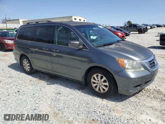 2010 Honda Odyssey EX-L with VIN 5FNRL3H75AB095210, listed as a Copart auction lot 48018585 with 194,445 mi miles and Clean Title. Bid and sale history available at carsss.com. Image 4.