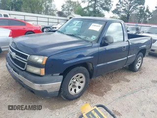 2006 Chevrolet Silverado 1500 Work Truck with VIN 3GCEC14X56G224380, listed as a IAAI auction lot 41864035 with 51,414 mi miles. Bid and sale history available at carsss.com. Image 2.