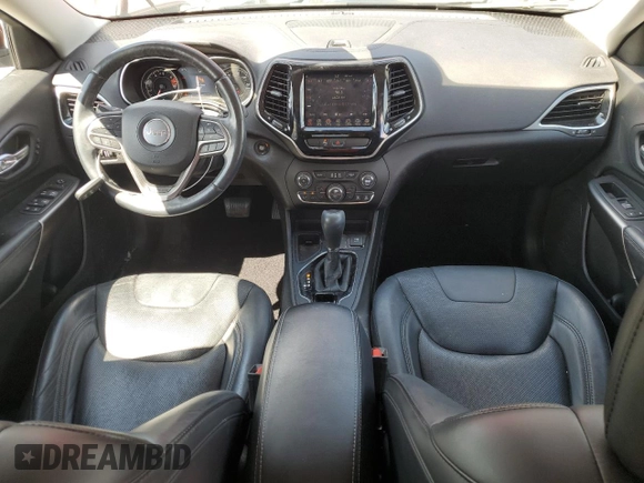 2019 Jeep Cherokee Limited with VIN 1C4PJLDB1KD171943, listed as a Copart auction lot 58273005 with 126,115 mi miles and Salvage title. Bid and sale history available at DreamBid. Image 8.