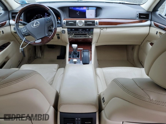 2017 Lexus LS 460 с VIN JTHCL5EF4H5028668, выставлен на аукционе Copart как лот 56200805 с пробегом 92 549 миль миль и Списание • Salvage title. История ставок и продаж доступна на DreamBid. Изображение 8.