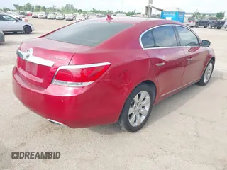 2013 Buick LaCrosse Leather with VIN 1G4GC5G3XDF330620, listed as a IAAI auction lot 42068945 with 222,094 mi miles. Bid and sale history available at carsss.com. Image 4.