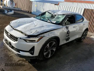 2023 Polestar 2 with VIN YSMEG3KA4PL146987, listed as a Copart auction lot 76197664 with 25,971 mi miles and Non Repairable. Bid and sale history available at carsss.com. Image 1.