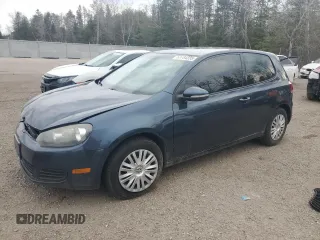 2010 Volkswagen Golf with VIN WVWAA7AJ5AW241990, listed as a Copart auction lot 53784235 with 347,394 mi miles and Salvage title. Bid and sale history available at DreamBid. Image 1.