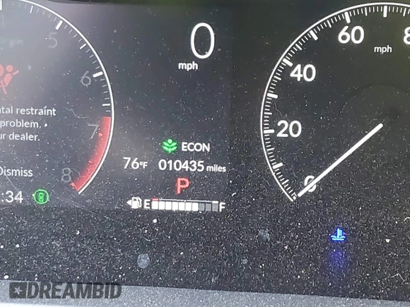 2024 Honda HR-V Sport with VIN 3CZRZ1H51RM752314, listed as a IAAI auction lot 42130406 with 10,435 mi miles and . Bid and sale history available at DreamBid. Image 16.