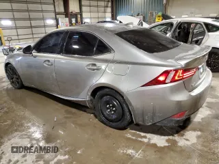 2015 Lexus IS 250 with VIN JTHBF1D24F5048491, listed as a Copart auction lot 45136665 with 129,221 mi miles and Salvage Title. Bid and sale history available at DreamBid. Image 2.