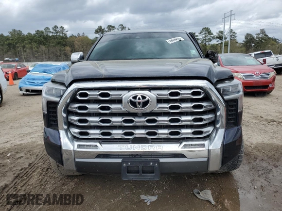 2023 Toyota Tundra 1794 Edition with VIN 5TFMA5AB7PX023918, listed as a Copart auction lot 49638235 with 58,499 mi miles and Salvage title. Bid and sale history available at DreamBid. Image 5.