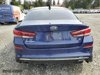 2019 Kia Optima LX with VIN 5XXGT4L39KG287505, listed as a Copart auction lot 51943985 with 37,304 mi miles and Salvage Title. Bid and sale history available at carsss.com. Image 6.