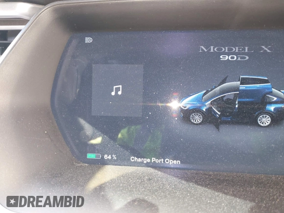2016 Tesla Model X 70D z VIN 5YJXCBE20GF006744, wystawiony jako IAAI lot #42045005 z przebiegiem 169 619 mil mil oraz . Historia ofert i sprzedaży dostępna na DreamBid. Obrazek 17.