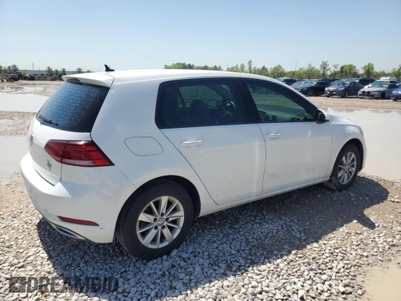 2019 Volkswagen Golf S z VIN 3VWG57AU3KM035400, wystawiony jako Copart lot #50090205 z przebiegiem 64 562 mil mil oraz Czysty tytuł • Clean title. Historia ofert i sprzedaży dostępna na DreamBid. Obrazek 3.