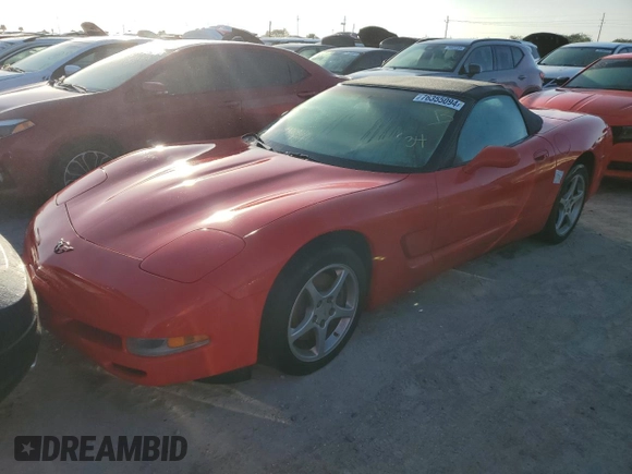 2000 Chevrolet Corvette with VIN 1G1YY32G7Y5131621, listed as a Copart auction lot 76355094 with 0 mi miles and Non Repairable. Bid and sale history available at carsss.com. Image 1.