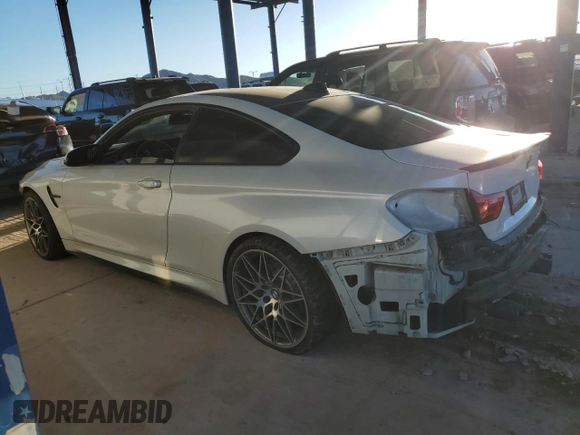 2017 BMW M4 with VIN WBS3R9C56HK709054, listed as a Copart auction lot 52330915 with 64,844 mi miles and Salvage title. Bid and sale history available at DreamBid. Image 2.