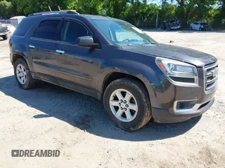 2013 GMC Acadia SLE z VIN 1GKKRNED5DJ159026, wystawiony jako IAAI lot #42334941 z przebiegiem 169 627 mil mil oraz . Historia ofert i sprzedaży dostępna na DreamBid. Obrazek 1.