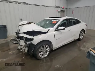 2022 Chevrolet Malibu LT with VIN 1G1ZD5ST6NF165516, listed as a Copart auction lot 51117245 with Not Provided miles and Salvage Title. Bid and sale history available at DreamBid. Image 1.