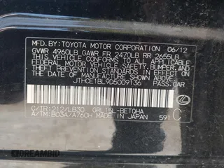2013 Lexus GS 350 with VIN JTHCE1BL9D5009136, listed as a IAAI auction lot 41899424 with 120,367 mi miles and . Bid and sale history available at DreamBid. Image 9.