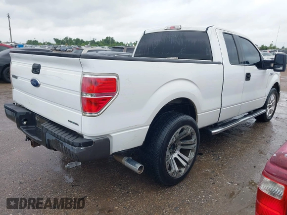 2014 Ford F-150 XL with VIN 1FTFX1CF8EKE66105, listed as a IAAI auction lot 42201442 with 95,589 mi miles and . Bid and sale history available at DreamBid. Image 4.