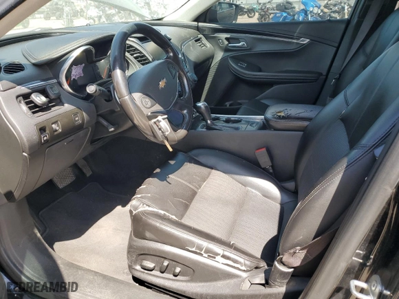 2017 Chevrolet Impala LT with VIN 2G1105S31H9125284, listed as a Copart auction lot 53844325 with 259,116 mi miles and Salvage Title. Bid and sale history available at carsss.com. Image 7.