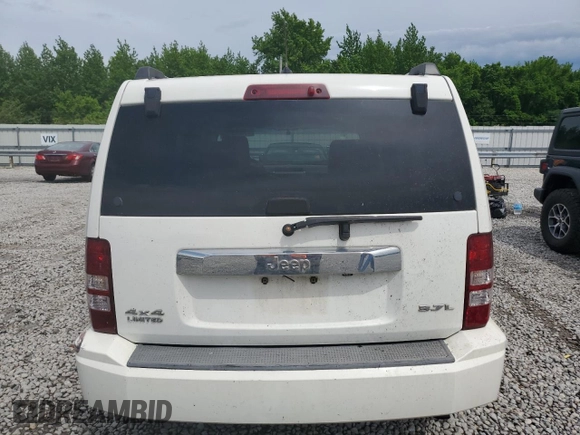2008 Jeep Liberty Limited with VIN 1J8GN58K08W235308, listed as a Copart auction lot 55556915 with 171,204 mi miles and Clean Title. Bid and sale history available at DreamBid. Image 6.