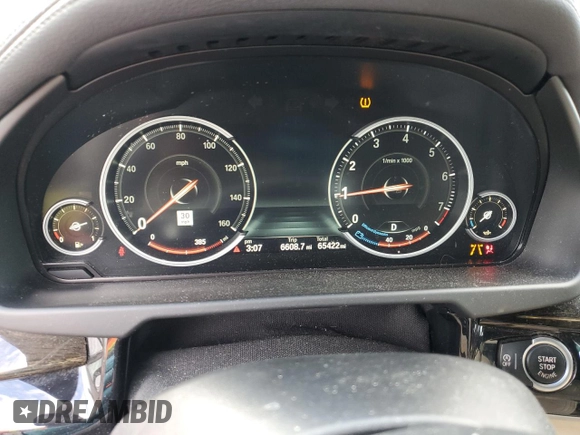 2018 BMW X6 sDrive35i with VIN 5UXKU0C55J0G80825, listed as a Copart auction lot 81484534 with 65,422 mi miles and Non Repairable. Bid and sale history available at carsss.com. Image 9.