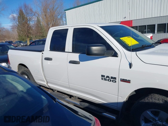 2014 Ram 1500 Tradesman z VIN 1C6RR7FT4ES428843, wystawiony jako IAAI lot #41461484 z przebiegiem 87 987 mil mil oraz . Historia ofert i sprzedaży dostępna na DreamBid. Obrazek 13.