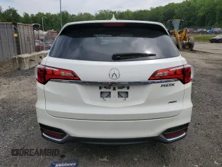 2016 Acura RDX Technology with VIN 5J8TB4H58GL003348, listed as a Copart auction lot 57286545 with 108,394 mi miles and Salvage title. Bid and sale history available at DreamBid. Image 6.