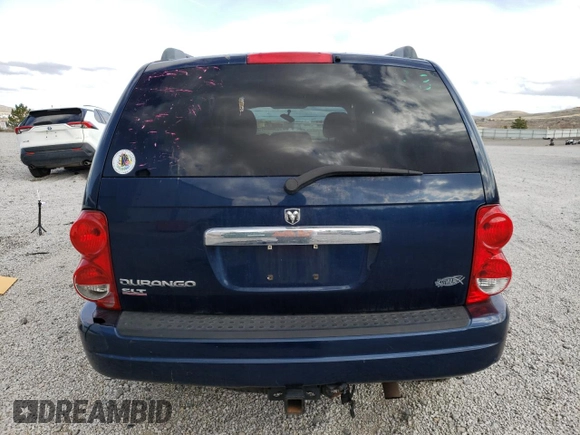 2005 Dodge Durango SLT with VIN 1D4HB48NX5F594740, listed as a Copart auction lot 52252365 with Not provided miles and Salvage title. Bid and sale history available at DreamBid. Image 6.