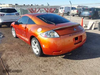 2007 Mitsubishi Eclipse GS with VIN 4A3AK24FX7E044090, listed as a IAAI auction lot 41755462 with 113,636 mi miles. Bid and sale history available at carsss.com. Image 3.