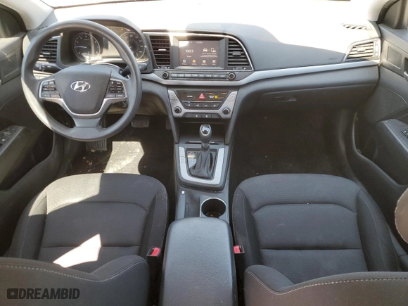 2018 Hyundai Elantra Value Edition with VIN KMHD84LF6JU557308, listed as a Copart auction lot 49206765 with 58,999 mi miles and Salvage Title. Bid and sale history available at carsss.com. Image 8.