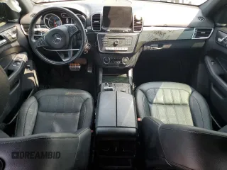 2017 Mercedes-Benz GLE 350 with VIN 4JGDA5HB4HA856114, listed as a Copart auction lot 58344775 with 76,642 mi miles and Salvage title. Bid and sale history available at DreamBid. Image 8.