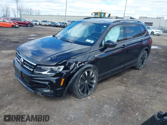 2021 Volkswagen Tiguan SE with VIN 3VV2B7AX1MM101432, listed as a IAAI auction lot 41982286 with 72,252 mi miles and . Bid and sale history available at DreamBid. Image 17.
