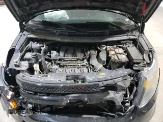 2015 Ford Utility Police Interceptor with VIN 1FM5K8AR4FGA41531, listed as a Copart auction lot 85951774 with 113,857 mi miles and Salvage Title. Bid and sale history available at carsss.com. Image 12.
