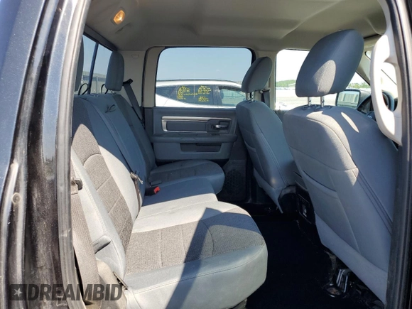 2018 Ram 1500 Big Horn with VIN 1C6RR7LT0JS230274, listed as a Copart auction lot 61849605 with 111,721 mi miles and Salvage title. Bid and sale history available at DreamBid. Image 10.