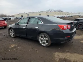 2013 Chevrolet Malibu LTZ with VIN 1G11J5SX7DF223298, listed as a Copart auction lot 46810435 with 126,125 mi miles and Salvage Title. Bid and sale history available at carsss.com. Image 2.